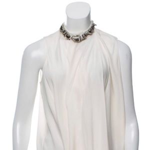 3.1 PHILLIP LIM Silk Mock Neck Top